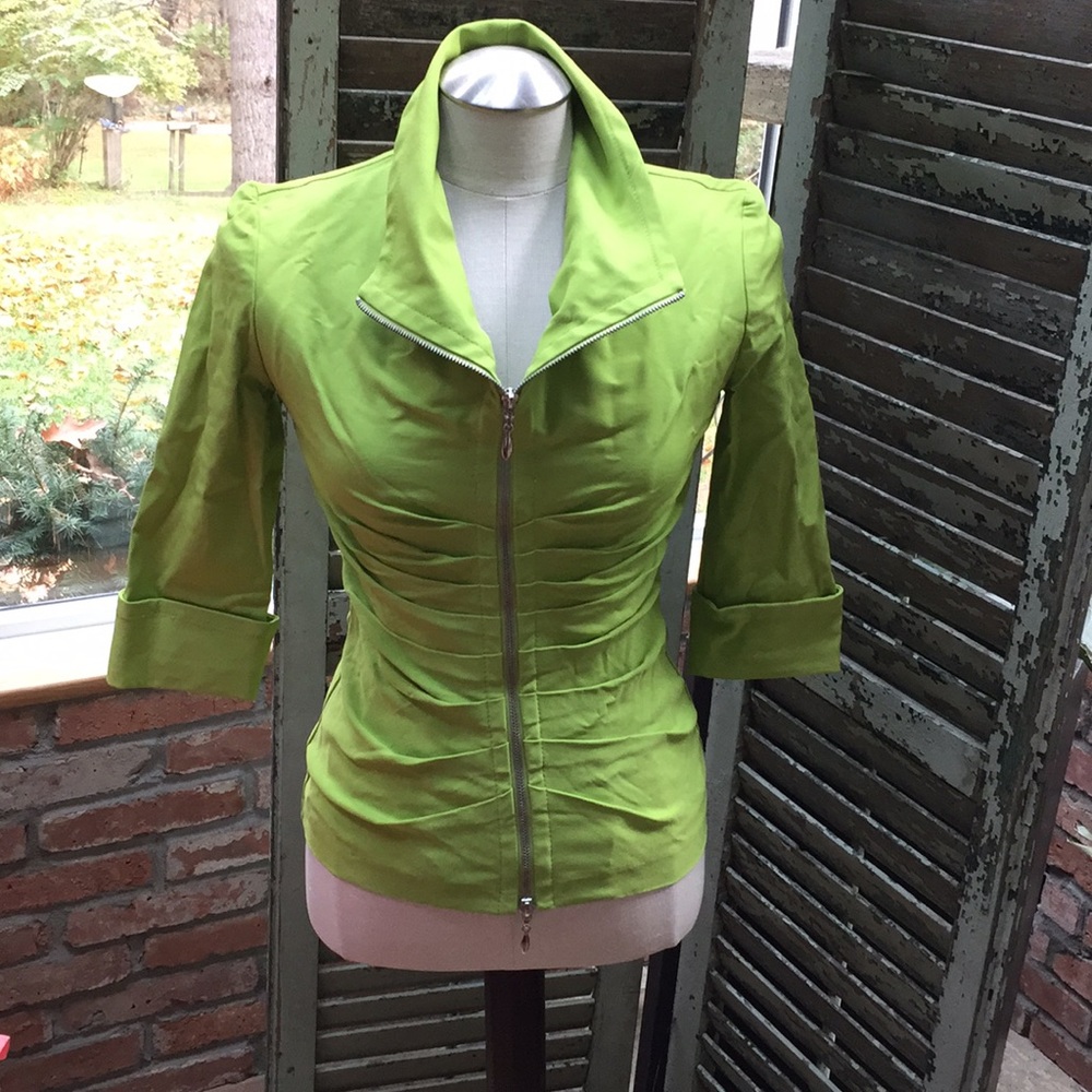 Green Joseph Ribkoff Blazer